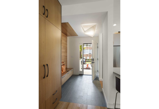 Quarry Street House by Marina Rubina, modular architecture in Princeton, house installed in one day, prefab architecture in Princeton, LEED Gold prefab architecture