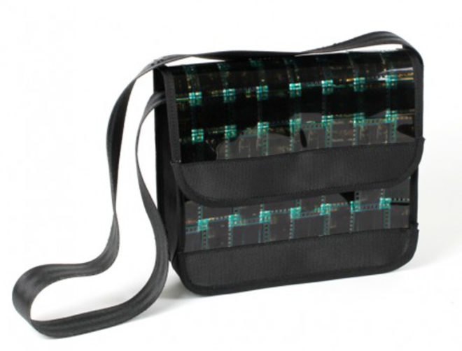 messie design, recycled purse, recycled bag, recycled film, film bags, film purse, london design festival, london design 2016