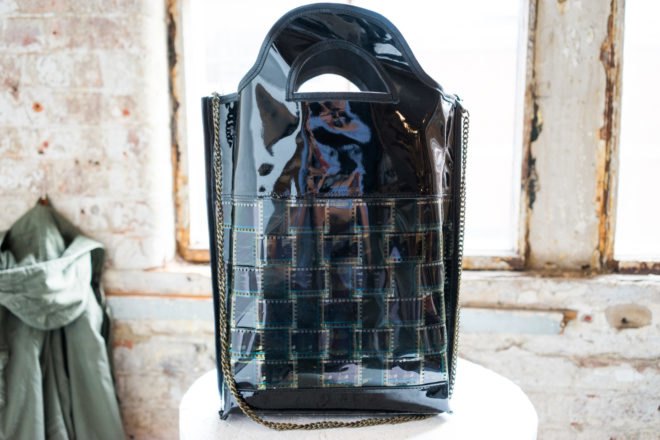 messie design, recycled purse, recycled bag, recycled film, film bags, film purse, london design festival, london design 2016