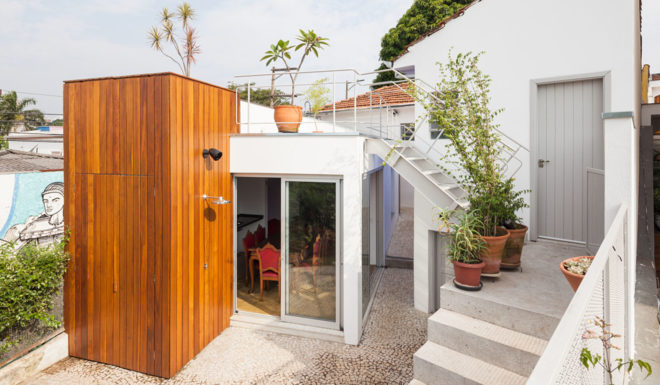 CCF house, GOAA architects, green renovation, Sao Paulo, wooden house, Brazil, rainwater harvesting, rooftop terrace, green architecture