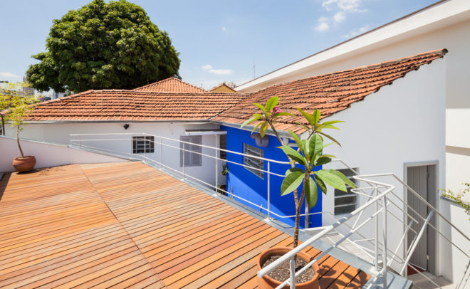 CCF house, GOAA architects, green renovation, Sao Paulo, wooden house, Brazil, rainwater harvesting, rooftop terrace, green architecture