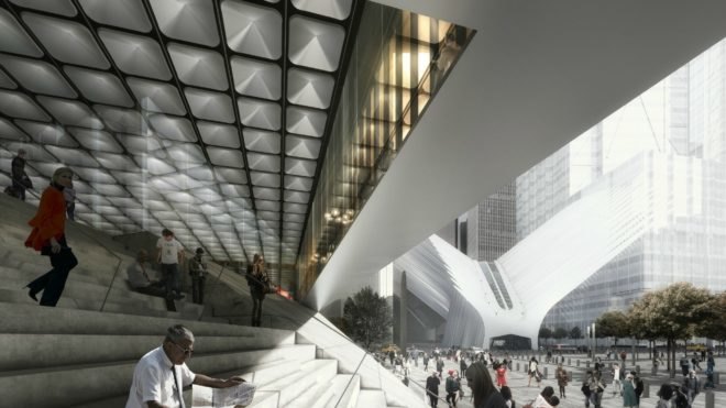 REX architects, Ronald O. Perelman Performing Arts Center, nyc wtc, arts center nyc, World Trade Center Performing Arts Center, World Trade Center complex, 9/11 Museum, transportation hub, nyc wtc center, manhattan arts centers, art scene nyc, manhattan architecture