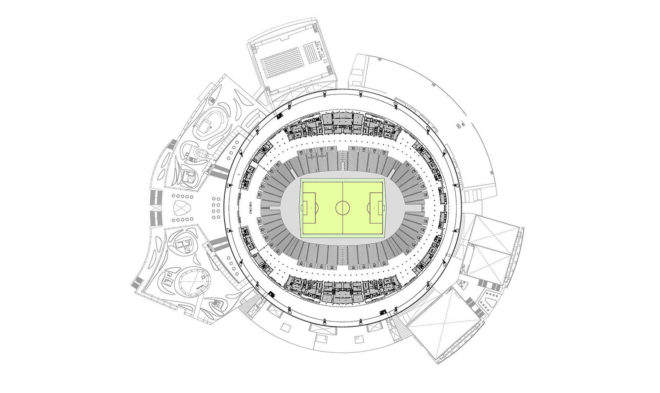 Singapore National Stadium, sports venue, Singapore, green stadium, world's largest free-span dome, LED display, LED lights, Arup, AECOM, DP Architects