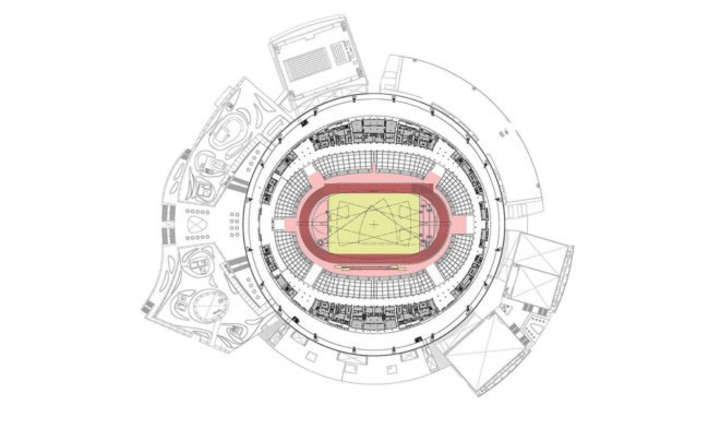 Singapore National Stadium, sports venue, Singapore, green stadium, world's largest free-span dome, LED display, LED lights, Arup, AECOM, DP Architects