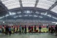 Singapore National Stadium, sports venue, Singapore, green stadium, world's largest free-span dome, LED display, LED lights, Arup, AECOM, DP Architects