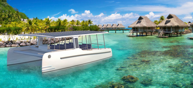 soel yachts, soelcat 12, solar-powered motor boat, catamaran, boat, eco-tourism, sightseeing, flat-pack boat