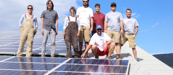 largest community-owned solar power installation in British Columbia, Lower Nicola Indian Band sustainable energy, Lower Nicola Indian Band solar energy, Lower Nicola Indian Band School Gym, Lower Nicola Indian Band and W Dusk Energy Group