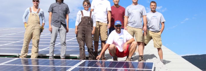 largest community-owned solar power installation in British Columbia, Lower Nicola Indian Band sustainable energy, Lower Nicola Indian Band solar energy, Lower Nicola Indian Band School Gym, Lower Nicola Indian Band and W Dusk Energy Group