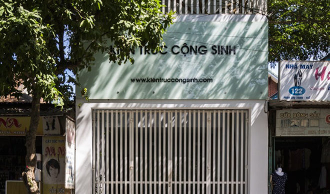 Symbiosis office building, Cong Sinh Architects, green office space, Vietnam, green renovation, green architecture, urbanization, green spaces, trellis design, natural light
