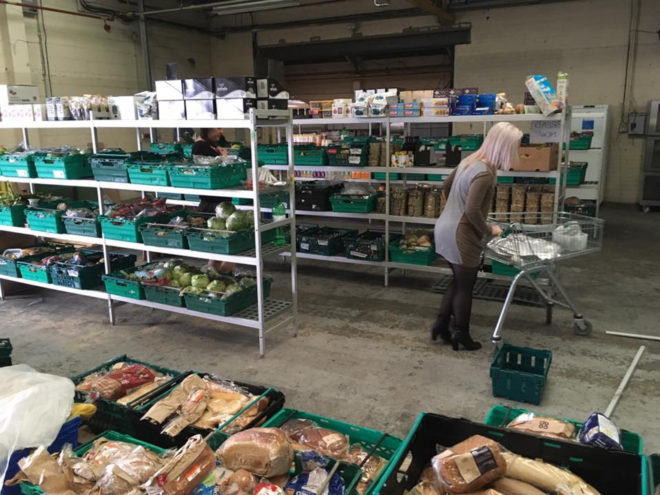 food waste, salvage grocery, food waste supermarket, food waste grocery, united kingdom, the real junk food project