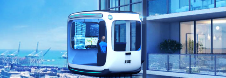 charles bombardier, ashish thulkar, tridika, driverless mag-lev pod, driverless living room, self-driving vehicles, magnetic levitation, urban transportation, private transportation