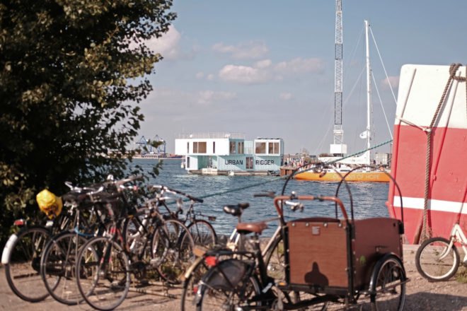 Urban Rigger by BIG, solar-powered student housing, floating architecture, shipping container student housing, floating cargotecture, floating student housing, solution to student housing shortage, Urban Rigger in Copenhagen, Urban Rigger housing, Urban Rigger shipping containers, Urban Rigger costs