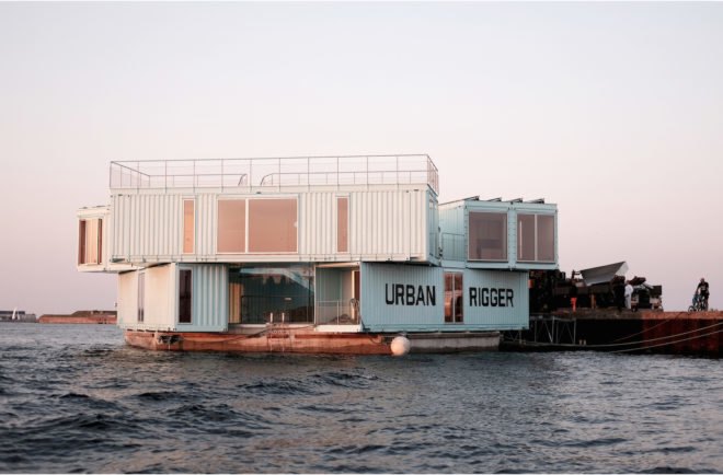 Urban Rigger by BIG, solar-powered student housing, floating architecture, shipping container student housing, floating cargotecture, floating student housing, solution to student housing shortage, Urban Rigger in Copenhagen, Urban Rigger housing, Urban Rigger shipping containers, Urban Rigger costs