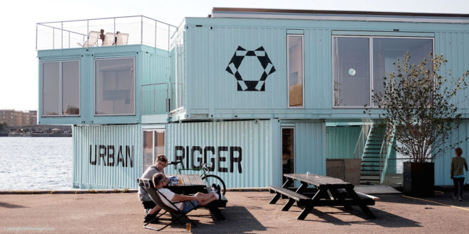 Urban Rigger by BIG, solar-powered student housing, floating architecture, shipping container student housing, floating cargotecture, floating student housing, solution to student housing shortage, Urban Rigger in Copenhagen, Urban Rigger housing, Urban Rigger shipping containers, Urban Rigger costs