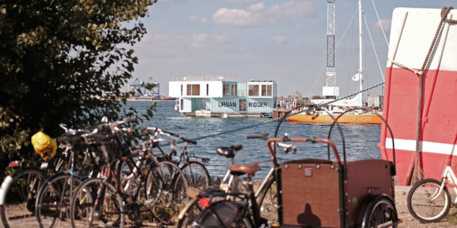 Urban Rigger by BIG, solar-powered student housing, floating architecture, shipping container student housing, floating cargotecture, floating student housing, solution to student housing shortage, Urban Rigger in Copenhagen, Urban Rigger housing, Urban Rigger shipping containers, Urban Rigger costs