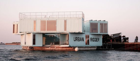 Urban Rigger by BIG, solar-powered student housing, floating architecture, shipping container student housing, floating cargotecture, floating student housing, solution to student housing shortage, Urban Rigger in Copenhagen, Urban Rigger housing, Urban Rigger shipping containers, Urban Rigger costs