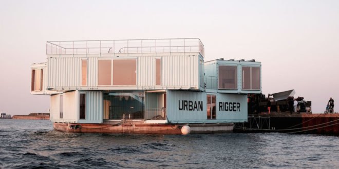 Urban Rigger by BIG, solar-powered student housing, floating architecture, shipping container student housing, floating cargotecture, floating student housing, solution to student housing shortage, Urban Rigger in Copenhagen, Urban Rigger housing, Urban Rigger shipping containers, Urban Rigger costs