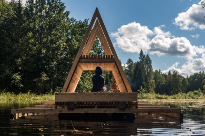 veetee, veetee structures, Estonian Academy of Arts Interior Architecture, Hannes Praks, estonian architecture, Soomaa forests, Sami Rintala. tons tunnel, Pavle Stamenovic, b210