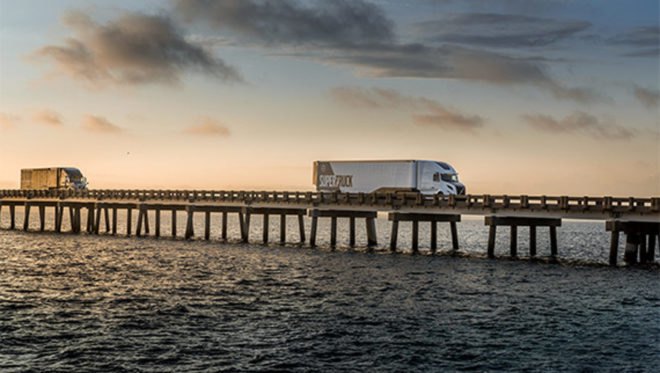volvo, volvo supertruck, semi truck, cargo transportation, 70 percent fuel efficiency