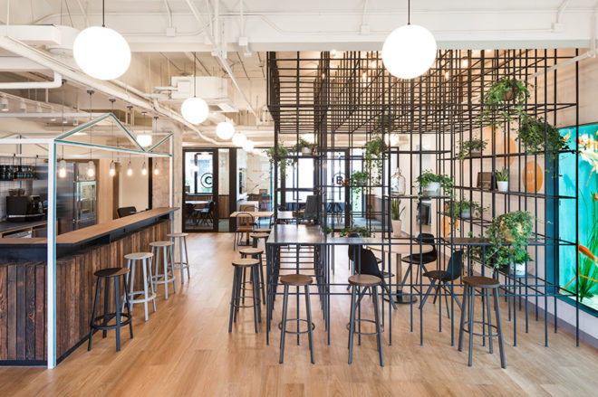 WeWork Yanping Lu by Linehouse, WeWork in Shanghai, WeWork Yanping Lu, WeWork Hunter Gatherer, coworking space in Shanghai, longtang modern architecture,