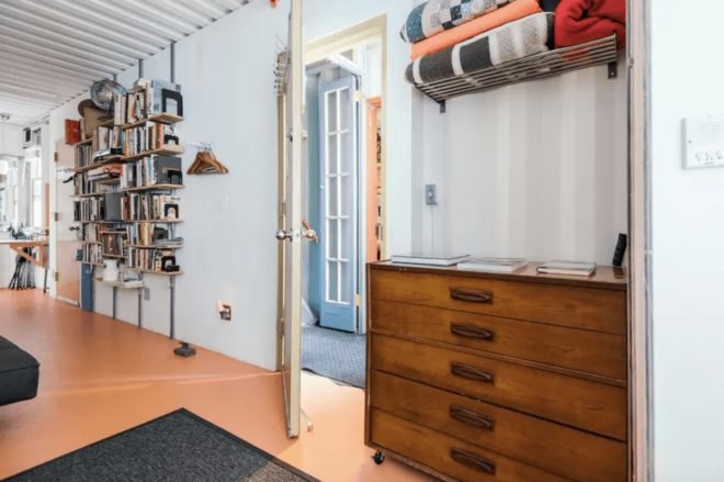 351 Keap Street, cargotecture, David Boyle, Department of Buildings, eco design, green design, Michele Bertomen, SHipping container home Williamsburg, shipping container homes, shipping containers, bethex credit union, sustainable design, shipping container home brooklyn, brooklyn shipping container home, williamsburg shipping container home, shipping container house