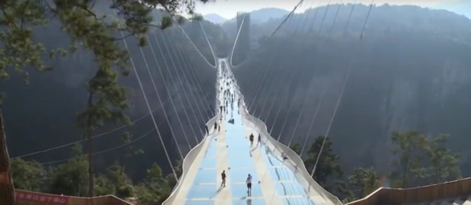 Zhangjiajie, Zhangjiajie Grand Canyon Glass Bridge, Haim Dotan, Zhangjiajie Grand Canyon Glass Bridge by Haim Dotan, glass bridge, China glass bridge, China, bridge, tourism, tourists, bridge architecture