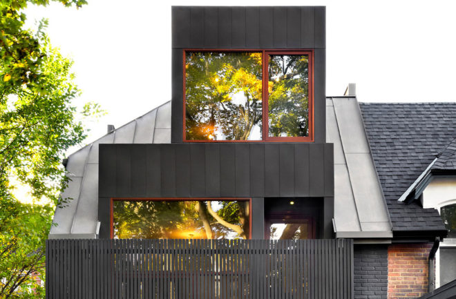 Zn House, green renovation, Victorian house, Toronto, +tongtong, skylights, natural light, green architecture