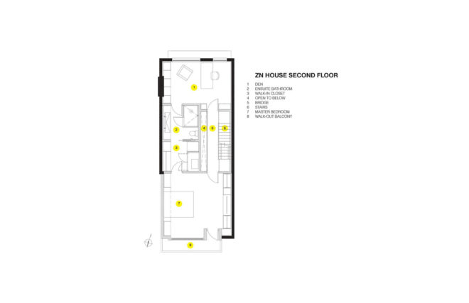 Zn House, green renovation, Victorian house, Toronto, +tongtong, skylights, natural light, green architecture