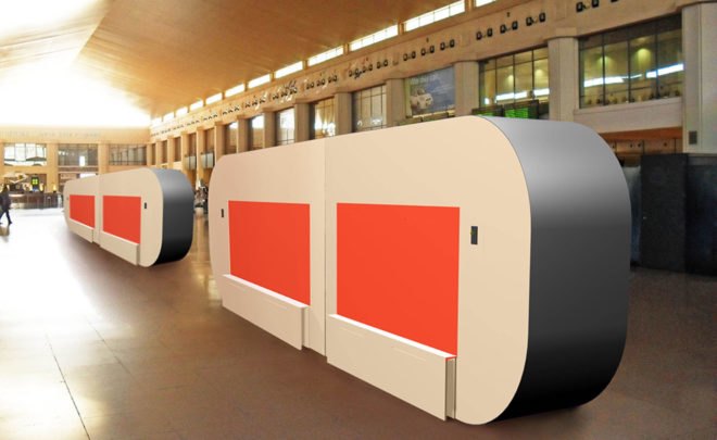 aDream, Rafael Martin, modular furniture, multifunctional furniture, airport, steel frame, plywood, green design, tiny spaces, tiny room