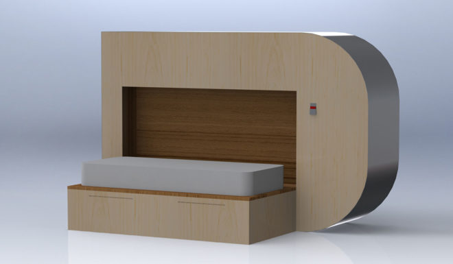 aDream, Rafael Martin, modular furniture, multifunctional furniture, airport, steel frame, plywood, green design, tiny spaces, tiny room