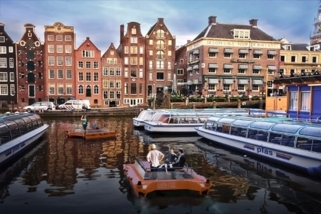 AMS Institute, MIT, roboats, robot boats, autonomous boats, research, transportation, amsterdam, canals