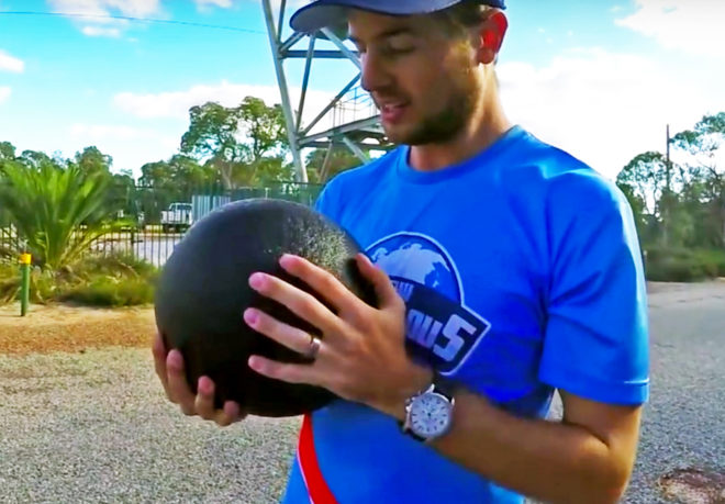 Line-X, How Ridiculous, YouTube, YouTube video, YouTube channel, spray on coating, protective coating, coating, amateur science, fun science, science, watermelon test, watermelon drop