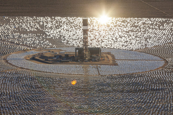 brightsource energy, china, renewable energy, solar power, solar mirror farm, thermal solar plant, solar power, qinghai