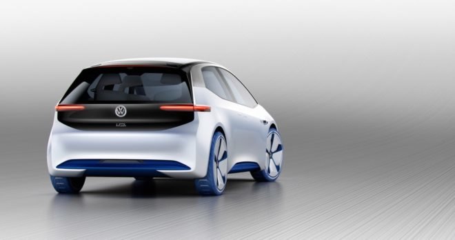 vw, vw electric car, vw id electric concept, electric concept car, concept car, 2016 paris motor show, vw concept, electric motor, green car, green transportation