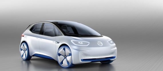 vw, vw electric car, vw id electric concept, electric concept car, concept car, 2016 paris motor show, vw concept, electric motor, green car, green transportation