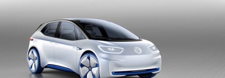 vw, vw electric car, vw id electric concept, electric concept car, concept car, 2016 paris motor show, vw concept, electric motor, green car, green transportation