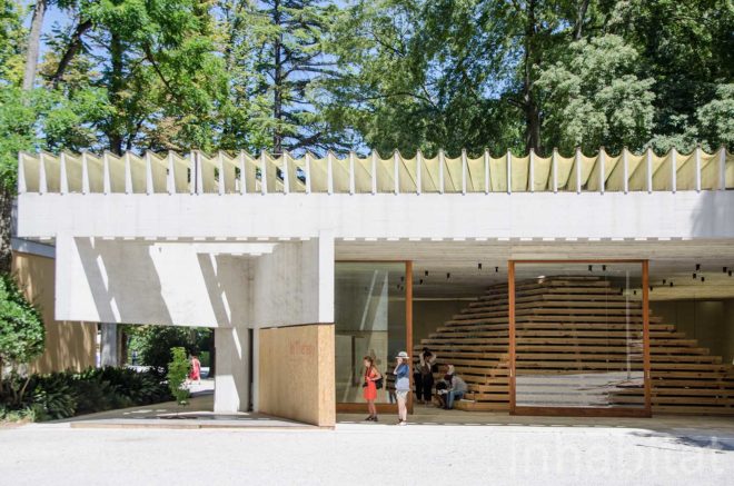 ArchDaily, David Basulto, Finland, finland architecture, in therapy, Nordic Pavilion, Norway, Norway Architecture, Sweden, Sweden architecture, Venice Biennale, Venice Biennale 2016, venice biennale of architecture, wooden installation