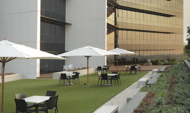 4 Stan Road office building, MDS Architecture, green office building, Johannesburg, energy efficient lighting, office building, 4-Star Green Star, green certification, waste management, water consumption, solar gain, glass facade