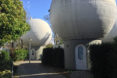 Bolwoningen, Dries Kreijkamp, netherlands, dutch architecture, spherical homes, globe homes, spherical apartments, bulb homes, 's-Hertogenbosch, Den Bosch, Maaspoort