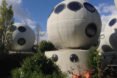 Bolwoningen, Dries Kreijkamp, netherlands, dutch architecture, spherical homes, globe homes, spherical apartments, bulb homes, 's-Hertogenbosch, Den Bosch, Maaspoort