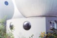 Bolwoningen, Dries Kreijkamp, netherlands, dutch architecture, spherical homes, globe homes, spherical apartments, bulb homes, 's-Hertogenbosch, Den Bosch, Maaspoort