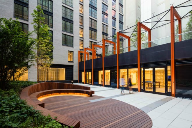 CetraRuddy, Hells Kitchen, 535W43 condos, hells kitchen real estate, hudson river condos, nyc real estate, urban design, interior design nyc, nyc green rooftop, rooftop gardens hells kitchen, hells kitchen apartments, leasing hells kitchen, affordable housing nyc,