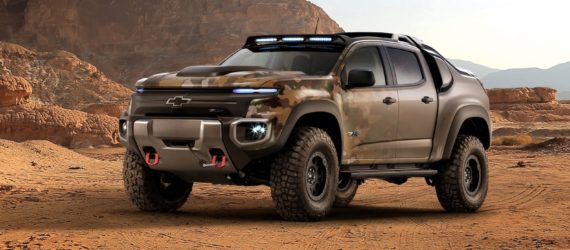 chevy, gm, general motors, chevrolet, chevrolet colorado, chevrolet colorado zh2, chevy fuel cell, fuel cell truck, electric truck, hydrogen, us army, green car, green truck, green transportation, electric motor