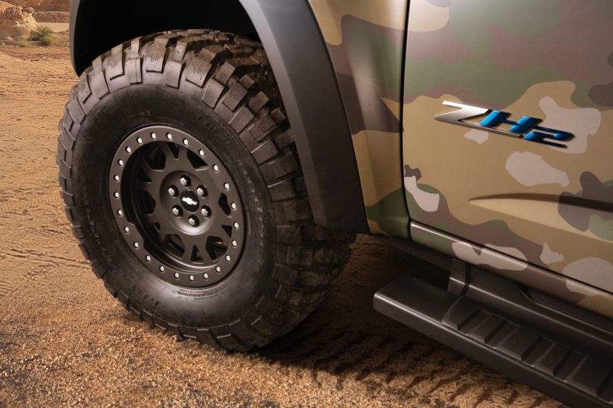 chevy, gm, general motors, chevrolet, chevrolet colorado, chevrolet colorado zh2, chevy fuel cell, fuel cell truck, electric truck, hydrogen, us army, green car, green truck, green transportation, electric motor