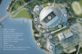 COBE Architects, Cologne, urban development, sustainable neighborhood, Transsolar, Atelier Dreiseitl, Moderne Stadt, rainwater harvesting, sustainable public pool, green architecture, green masterplan