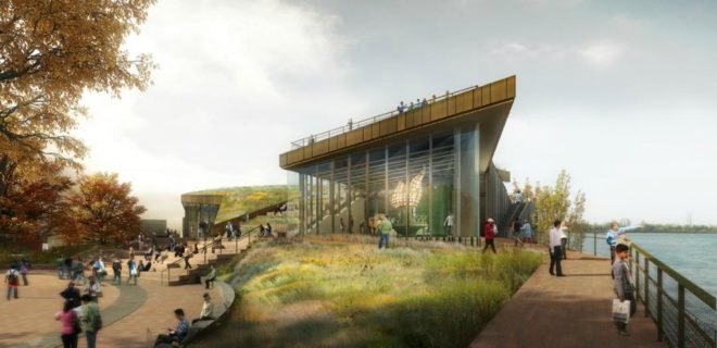 Statue of Liberty Museum, FXFOWLE Architects, ESI Design, statue of liberty projects, museums nyc, nyc statue of liberty, Diane von Furstenberg, Statue of Liberty-Ellis Island Foundation, Inc, ellis island museum, sustainable design, green design, museum lady liberty