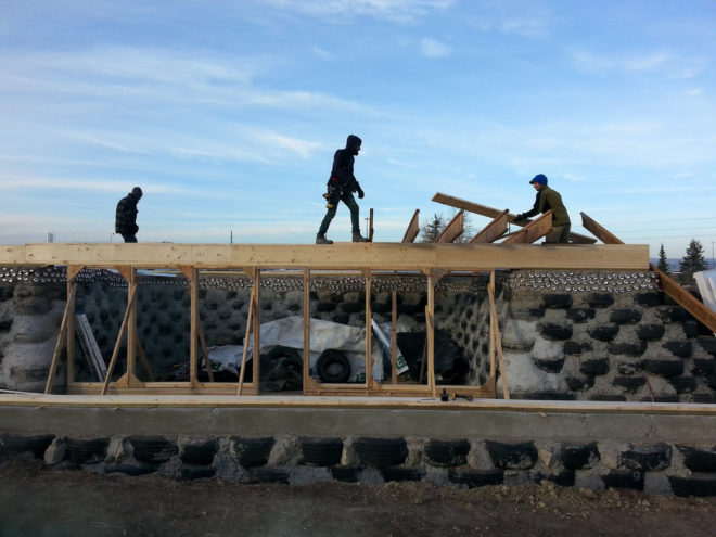 earthship, grow calgary, north america's first urban earthship, urban farm, earthship greenhouse, year-round greenhouse