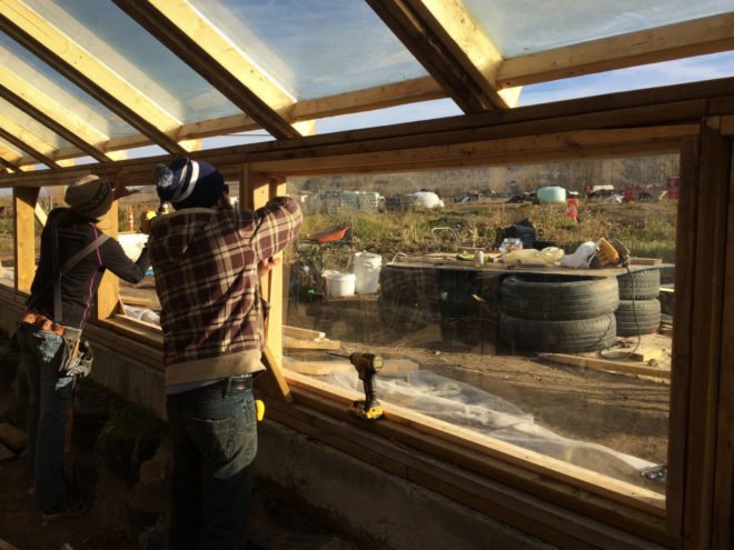 earthship, grow calgary, north america's first urban earthship, urban farm, earthship greenhouse, year-round greenhouse