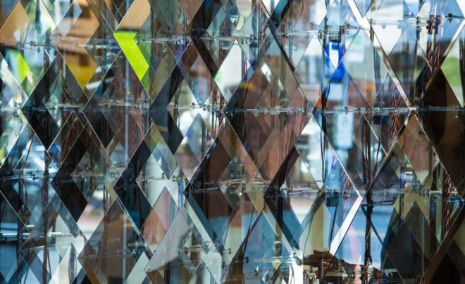 ION2 installation, responsive design prototype, LMN Architects, Microsoft Kinect, Grasshopper definition, responsive design, intelligent design, kinetic structure, kinetic architecture, acrylic