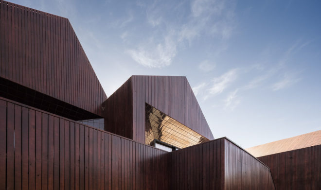 Rebelo de Andrade, Longroiva's Hotel & Thermal Spa, thermal baths, Portugal, green hotel, green architecture, modules, walkway, bungalows
